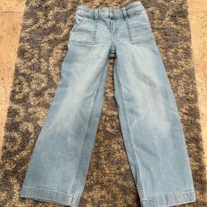 Abercrombie Kids- high rise wide leg size 7/8
